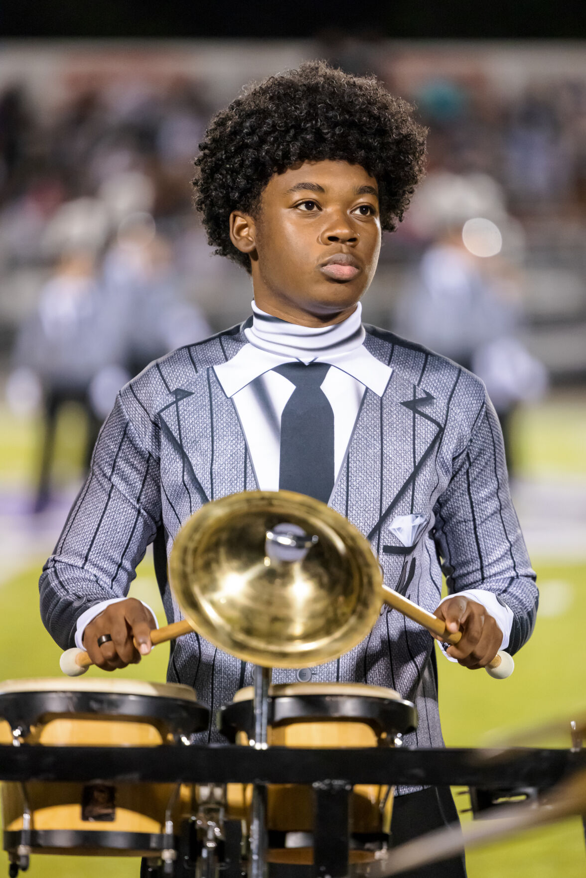 The Hough Huskey defeated the Cox Mill Chargers 48-7 on Friday night at Cox Mill High School.